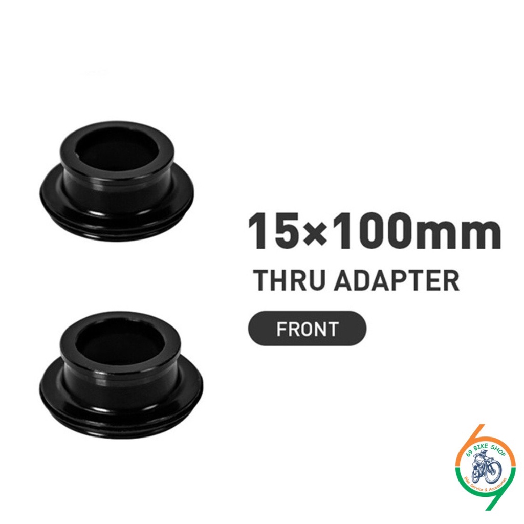 69bikeshop_BỘ CHUYỂN ĐỔI HUB KOOZER QR TRƯỚC LÊN 100X15 VÀ SAU LÊN 142X12