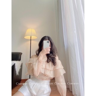 Áo trễ vai be