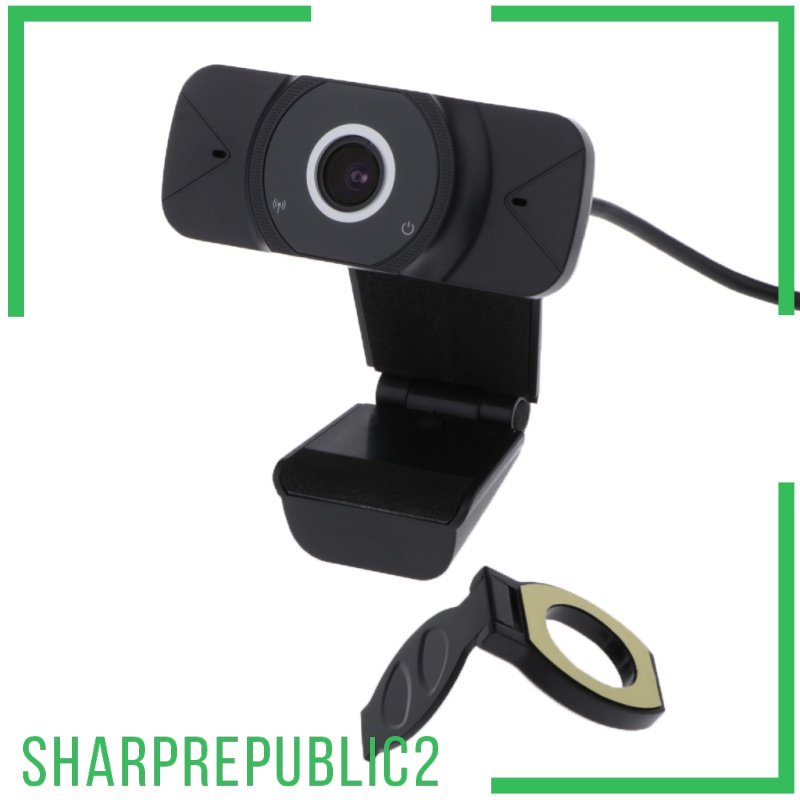 Webcam Sharprepublic2 Cổng Usb 1080p Kèm Mic Dùng Để Quay Video Cho Pc | BigBuy360 - bigbuy360.vn