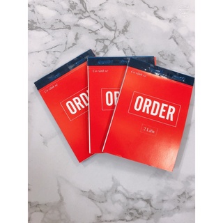 Quyển Order 60 trang 2 liên Cácbon - HOKAMI STORE