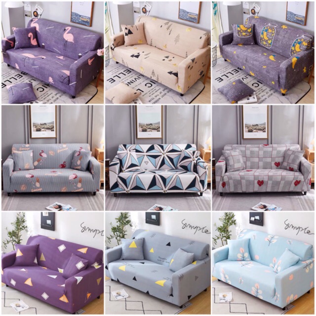 [CÓ SẴN] Vải Bọc Ghế Sofa TẶNG 1 VỎ GỐI trang trí nhà cao cấp hoạ tiết sáng tạo (mẫu 60-68)