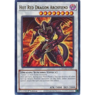 Thẻ bài Yugioh - TCG - Hot Red Dragon Archfiend / MGED-EN067'