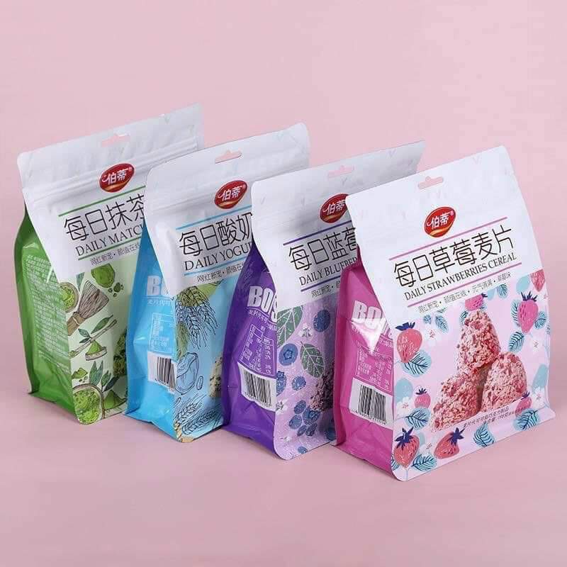 Bánh Yến Mạch Socola - Matcha - Dâu - Sữa Chua - Việt Quất - Gói 198G | BigBuy360 - bigbuy360.vn