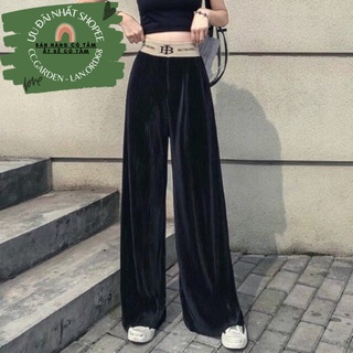 [Ảnh/video thật] SẴN Quần culottes cạp cao hot tiktok