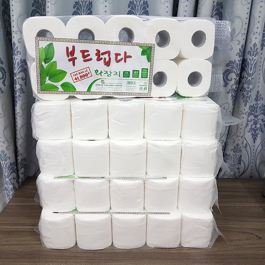 Giấy vệ sinh Hàn Quốc 3 lớp cao cấp