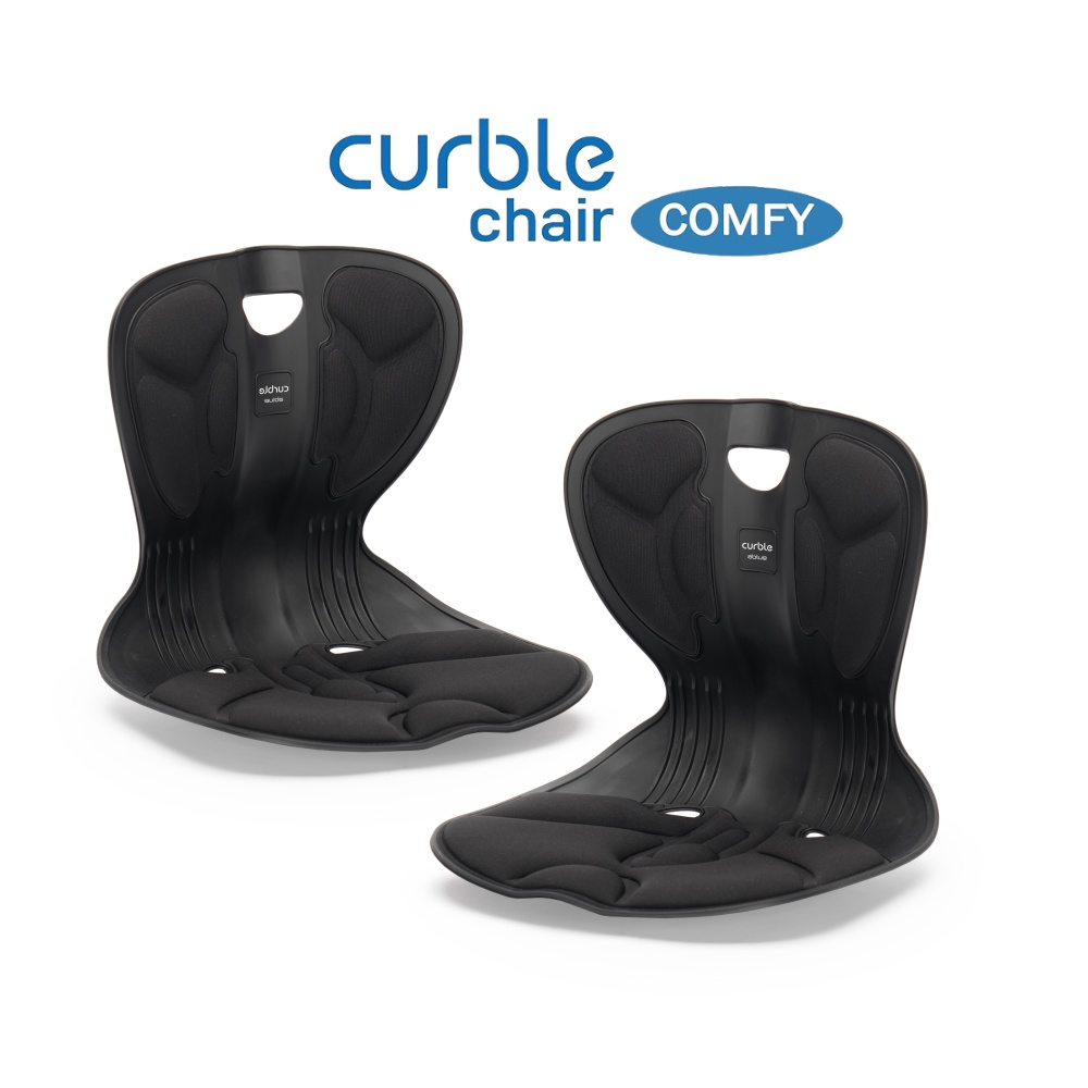 [CHÍNH HÃNG ABLUE] Combo 2 Ghế Curble Comfy chỉnh dáng ngồi đúng, chống gù. Hàn Quốc (Made in Korea). Nhiều màu lựa chọn