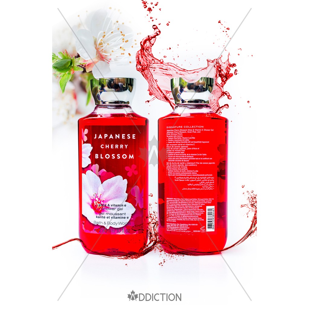 Sữa tắm Japanese Cherry Blossom - Bath &amp; Body Works (295ml)