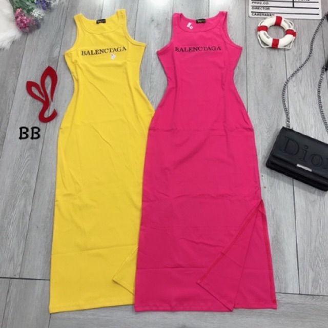Đầm ôm body xẻ 1 bên | BigBuy360 - bigbuy360.vn