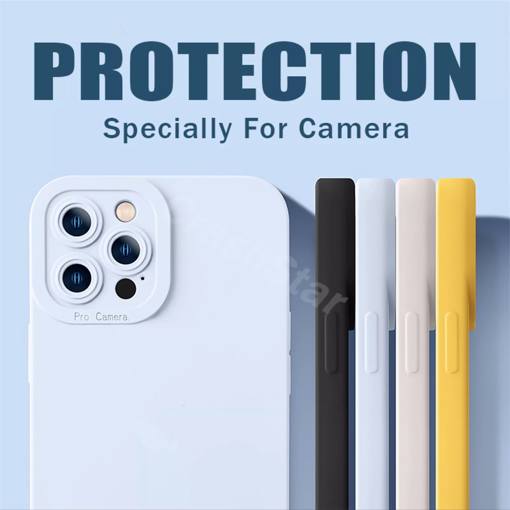 ốp lưng mềm màu kẹo Tương thích cho iPhone 7 plus 8 x xs max xr 13 Pro Max 12 11 Pro Max silicon TPU chống sốc case
