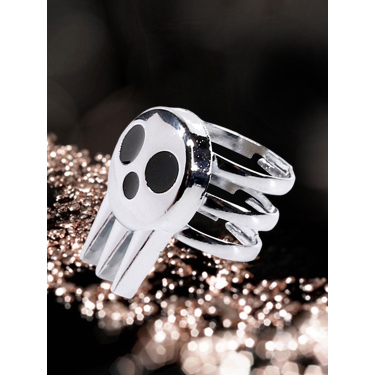 Tmdbyx Nhẫn Họa Tiết Hoạt Hình Soul Eater Death The Kid Cho Nam Và Nữ