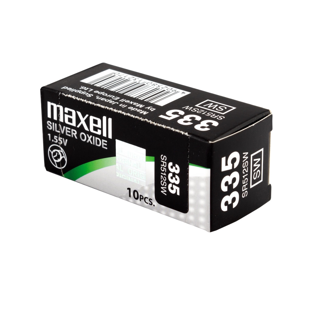 Pin Maxell 335 SR512SW dành cho đồng hồ, thiết bị điện tử dùng pin 335/ SR512SW