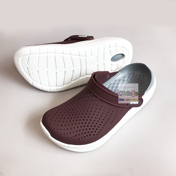 GIÀY DÉP SỤC CÁ SẤU LITERIDE MÀU ĐỎ ĐÔ BÍT ĐẦU CHUẨN XỊN LOẠI CAO CẤP NHẤT
