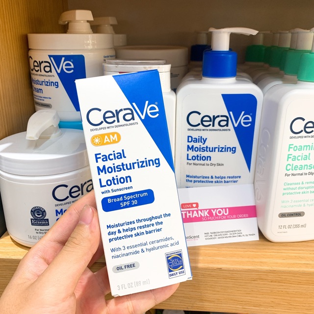 Kem dưỡng ngày Cerave Facial Moisturizing Lotion AM SPF 30 ( 89mL )