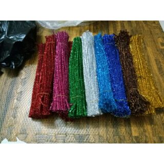 1 bó 100 cây kẽm xù kẽm kim tuyến
