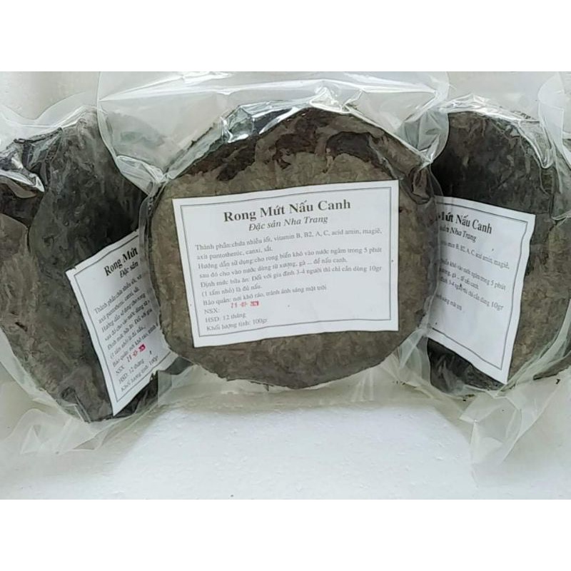 RONG biển khô   loại 1 thơm không tanh 50Gr