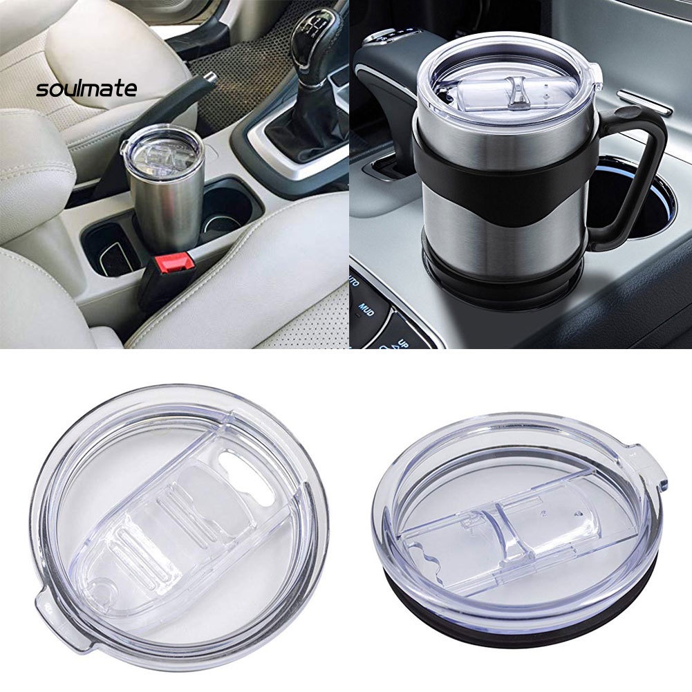Nắp đậy cốc nước 20/30oz hình tròn trong suốt cho Yeti Ozark Trail