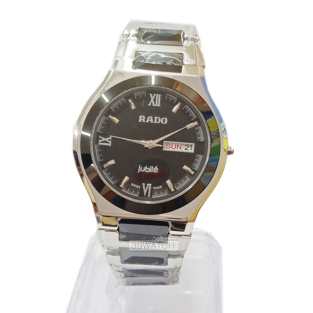 [TẶNG VÍ DA NAM] Đồng hồ Julibe nam RA65 NAMD màu đen, chất liệu dây inox kết hợp đá ceramic nguyên khối, mặt kính saphi | BigBuy360 - bigbuy360.vn