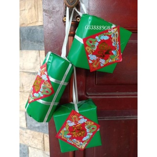 Mô hình bánh chưng bánh tét mini trang trí