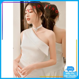 [HÀNG CAO CẤP] Đầm dự tiệc ôm body lệch xéo bên nhiều màu siêu sang trọng [KÈM ẢNH THẬT]