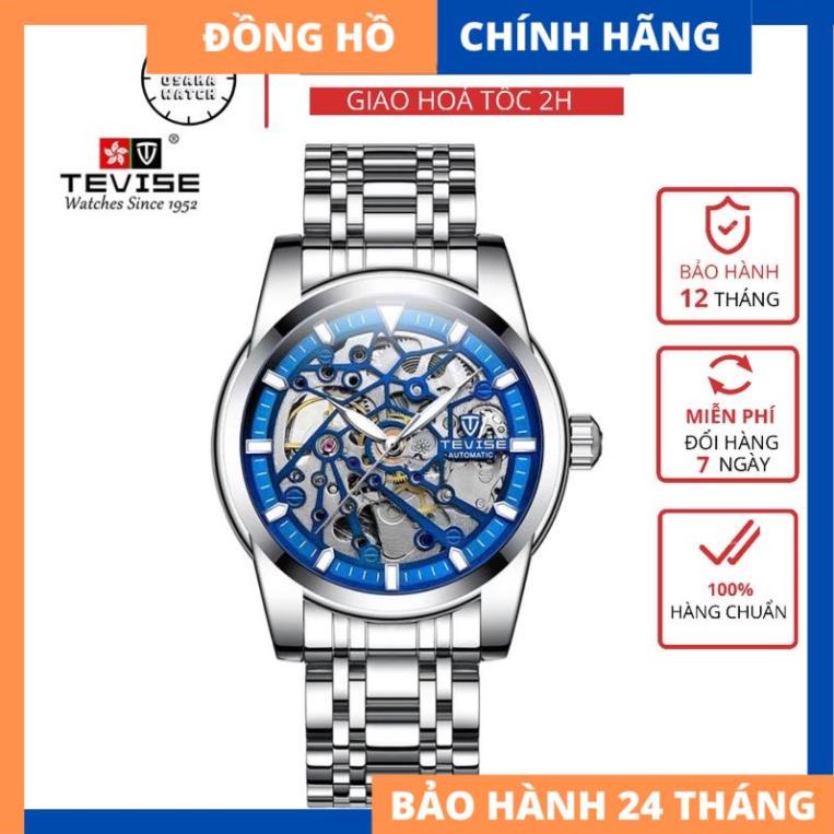 Đồng Hồ Cơ Nam Tự Động TEVISE 9005E/X Màu Xanh Chống Trầy Xước Chống Nước Cao Cấp [HÀNG CHÍNH HÃNG]
