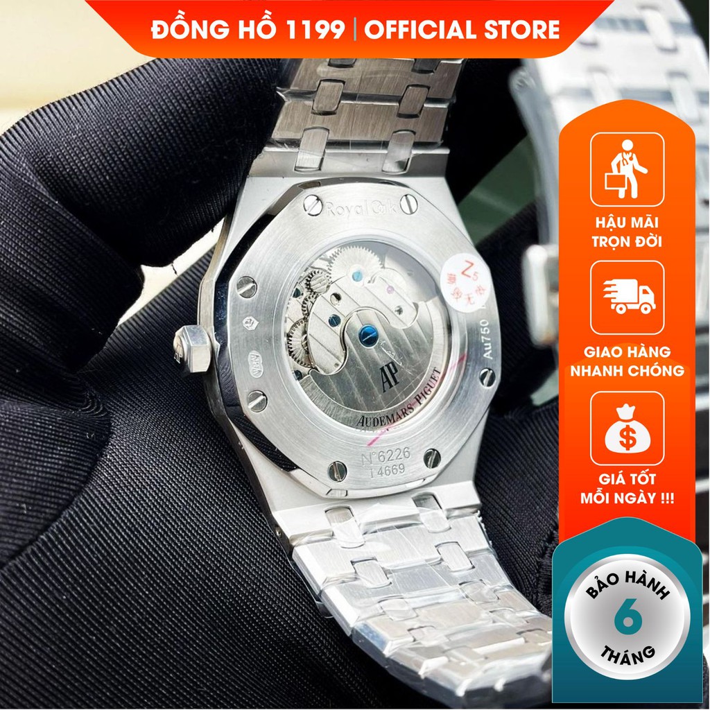 Đồng hồ cơ nam dây thép cao cấp chống nước chống xước sang trọng lịch lãm bảo hành 6 tháng 6691H - 1199 Watches | BigBuy360 - bigbuy360.vn