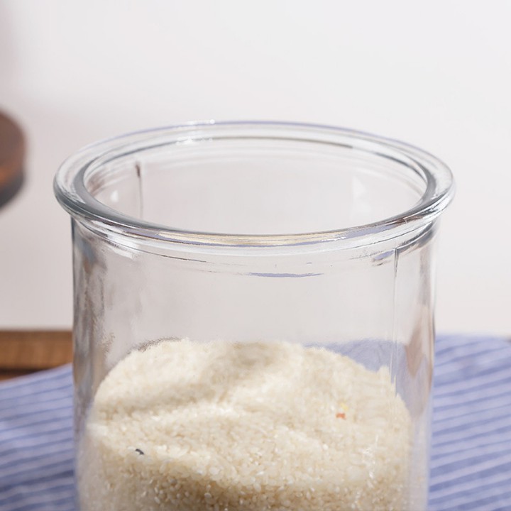 Bình thủy tinh ngâm rượu trụ trơn 💥5L-10L-15L-19L-25L💥 nắp đậy có zoăng không vòi thích hợp ngâm sâm