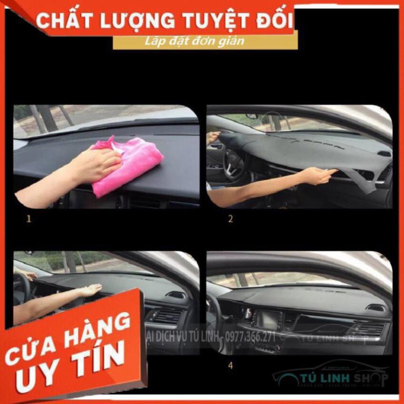 Thảm Taplo Xe MAZDA CX 8 Da Carbon 3 Lớp Hoặc Nhung Lông Cừu Hàng Loại 1 -FREE SHIP