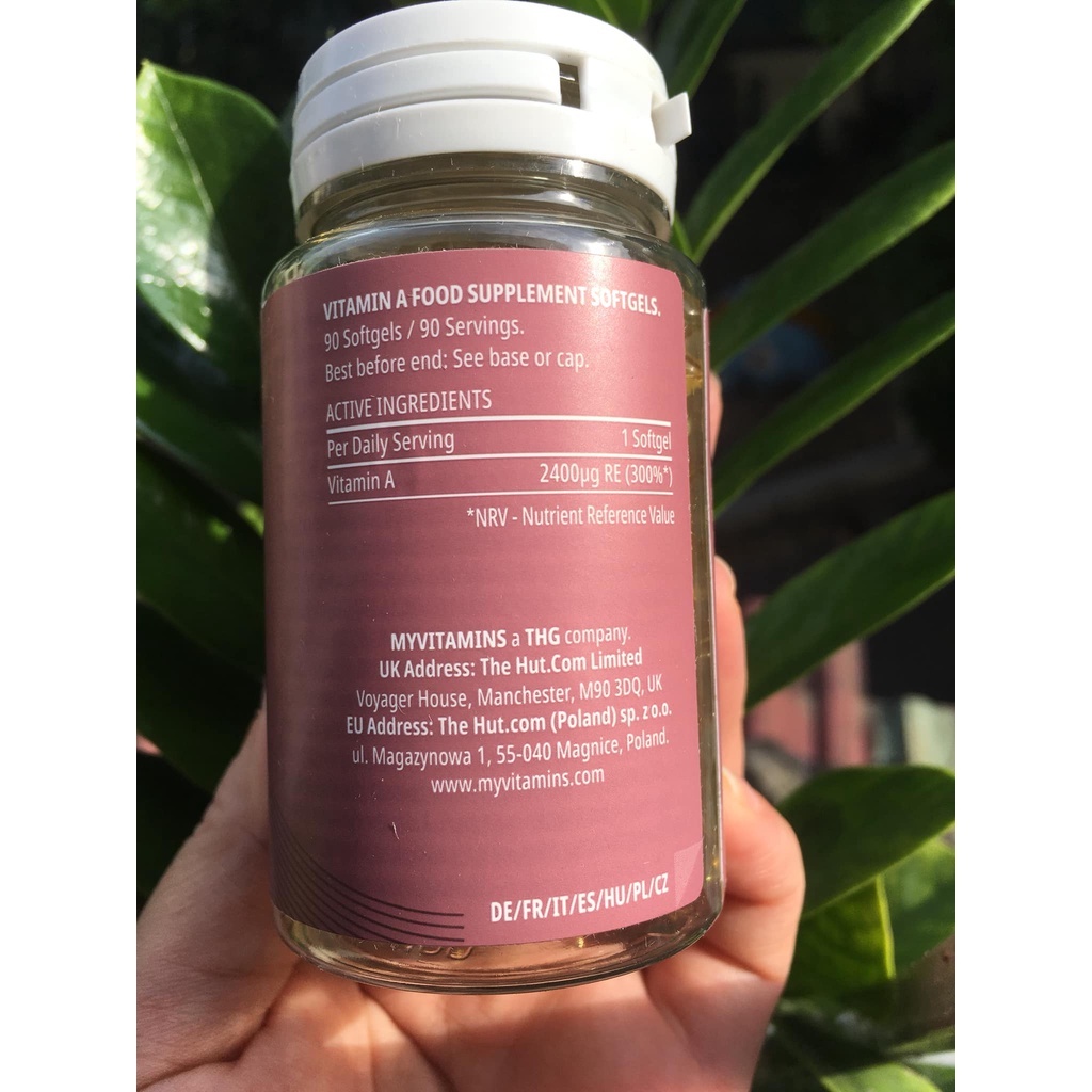 Retinol Myvitamins Beauty - Viên Uống Trẻ Hóa Da