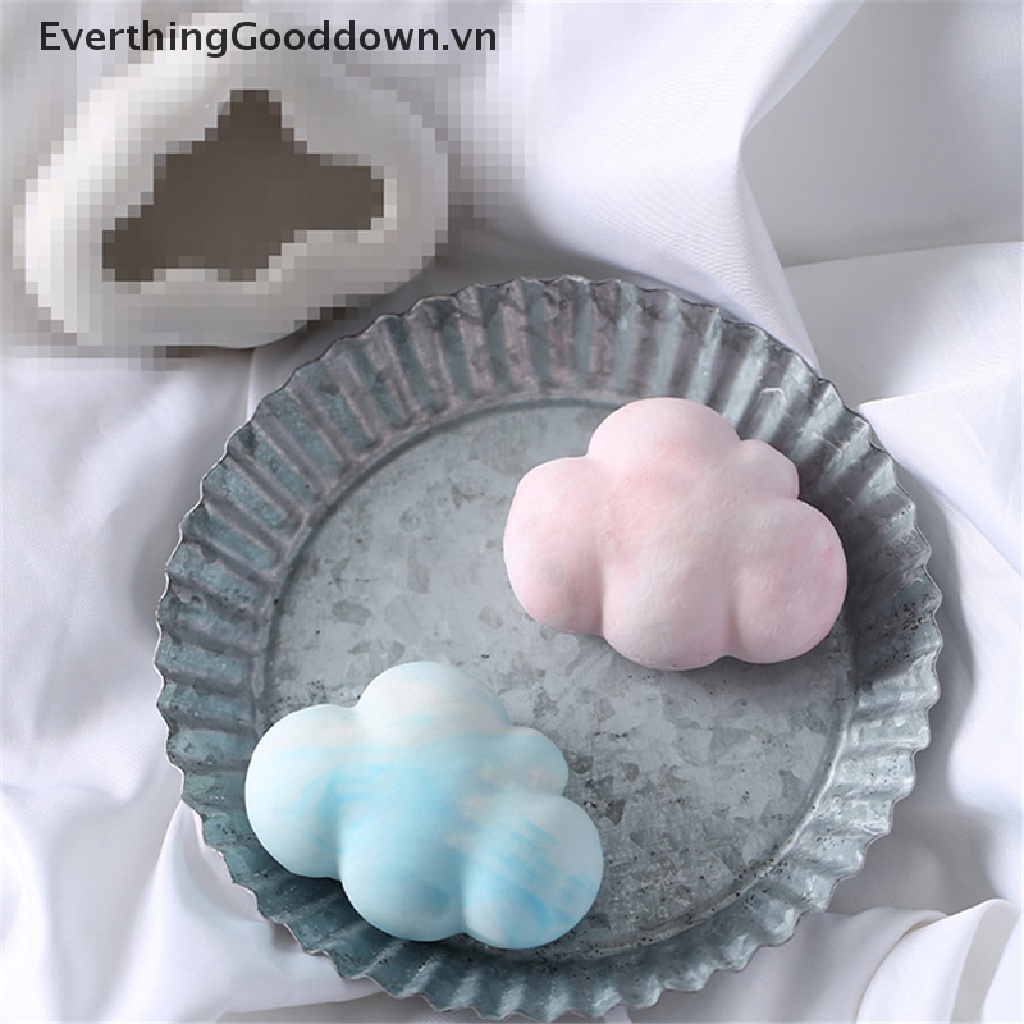 Khuôn Silicone Làm Bánh Tạo Hình Đám Mây 3D Độc Đáo Tiện Dụng