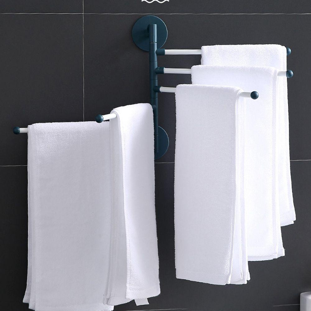 Giá Đỡ Khăn Tắm dalton Nhiều Thanh Treo Không Cần Khoan Lỗ Đa Năng