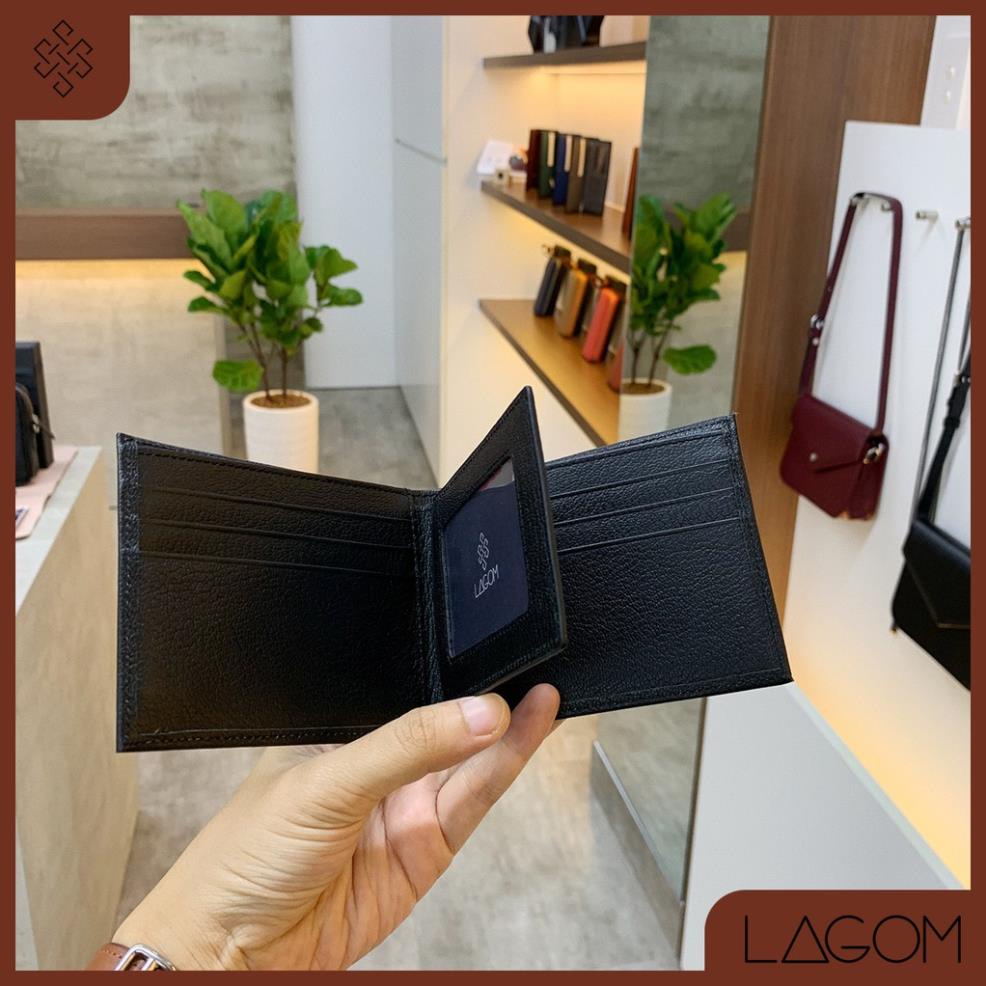 Ví Nam Da Thật LAGOM Tidy Wallet - Dáng Ngang Tốt