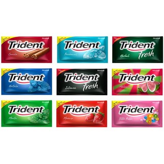 [Vĩ 14 thanh] Kẹo singum Trident nhập khẩu - Date Dài
