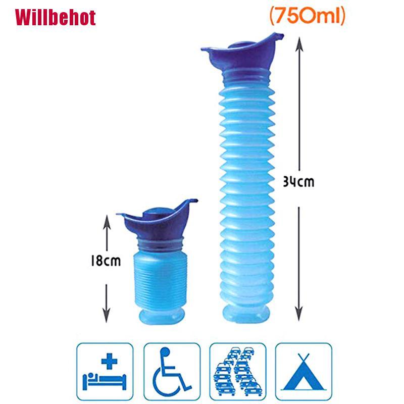Bình Đi Vệ Sinh 750ml Tiện Lợi Cho Nam Nữ