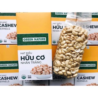 Hạt điều Green Nature nhân trắng 500g