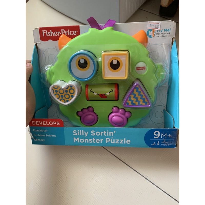 Thanh lý Đồ chơi fisher price xếp khối quái vật đáng yêu