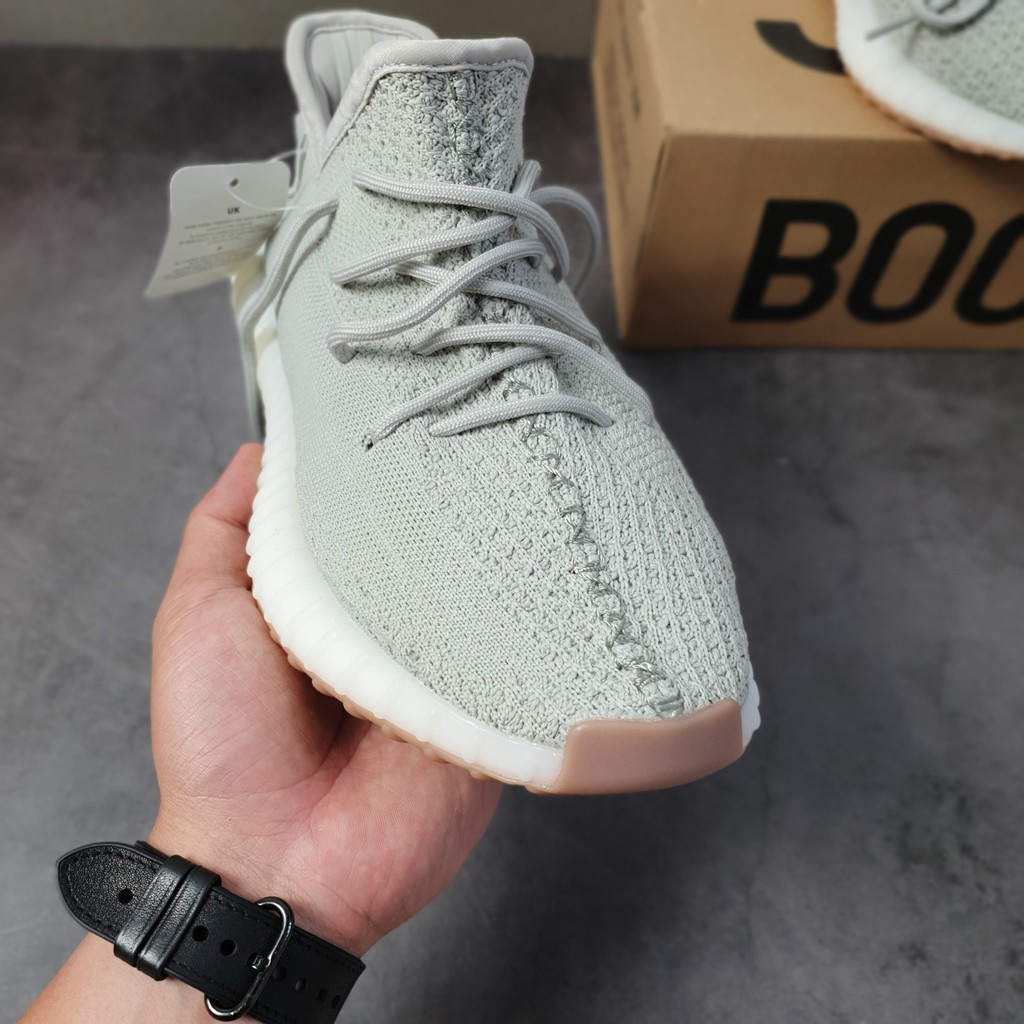 FULL BOX Giày Sneaker Nam, Nữ Yz350 Xám Seasame