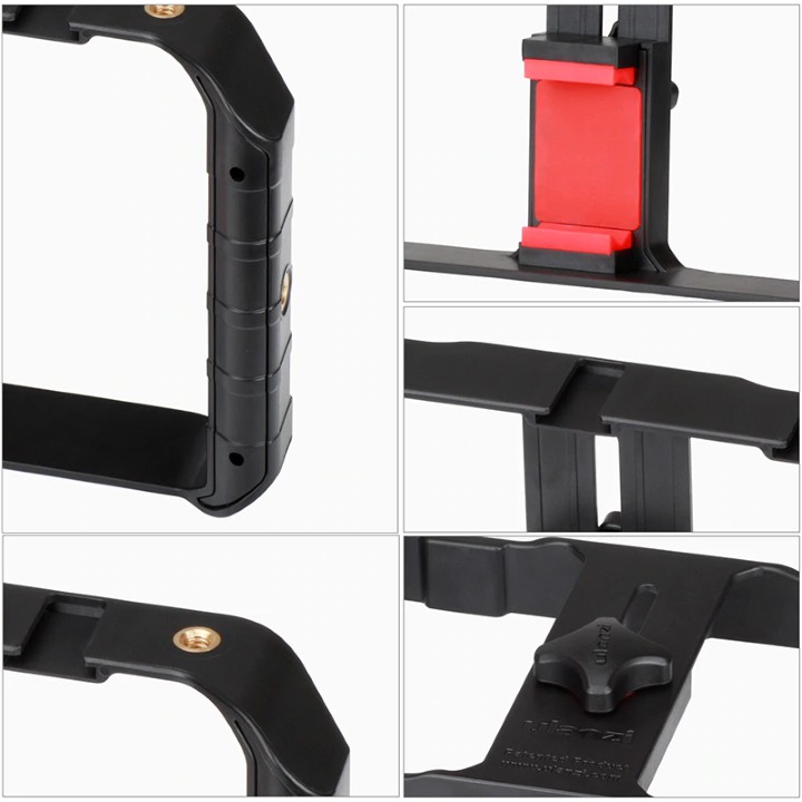 Tay cầm chống rung cho điện thoại hỗ trợ quay phim, chụp ảnh ulanzi u-rig pro hàng chính hãng