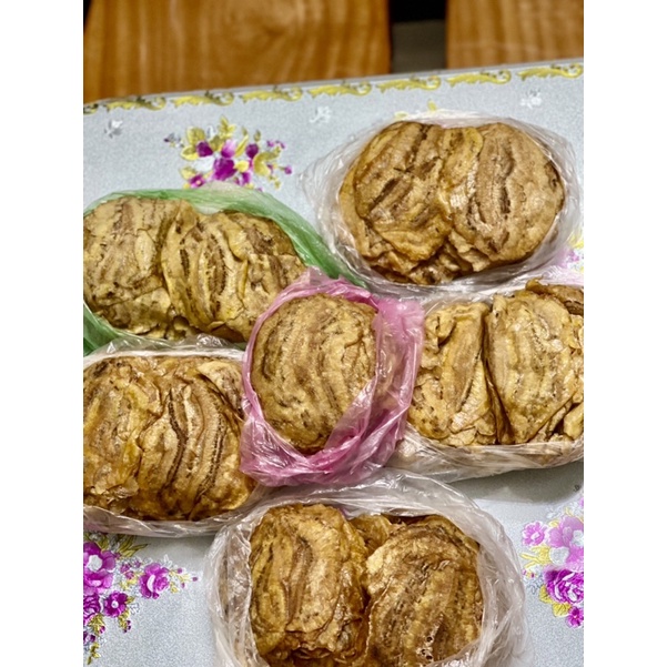 chuối khô ép