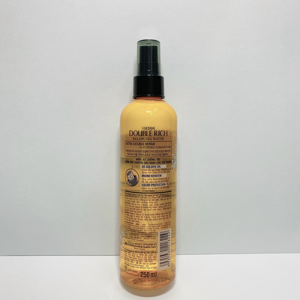Nước Xịt Dưỡng Tóc Double Rich 250ml