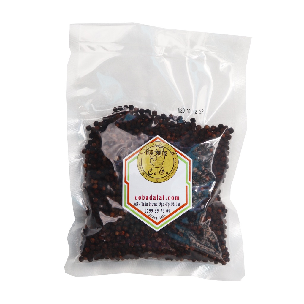 Hạt Tiêu Đen 250g Hữu Cơ ( ĐÃ SƠ CHẾ - SẠCH - AN TOÀN VÀ DUY NHẤT THỊ TRƯỜNG )