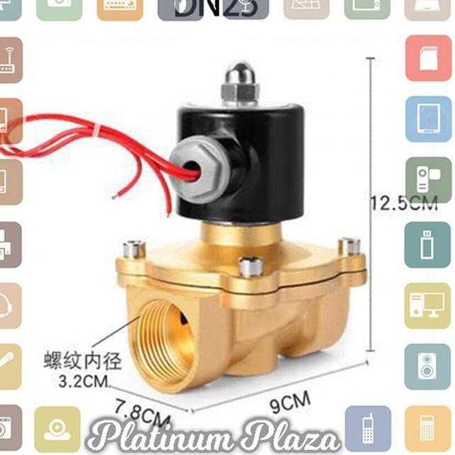 Pkj Van Điện Từ 220v 1 Inch Dn25-2W-250- '28Id0H Màu Đen