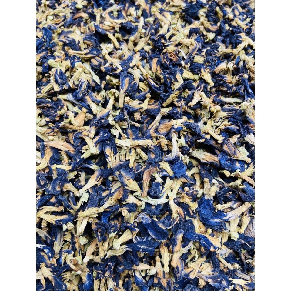 HOA ĐẬU BIẾC DRIED BUTTERFLY PEA FLOWER Trà hoa đâu biếc sấy khô tự nhiên tinh khiết | Bạch Hương Thảo