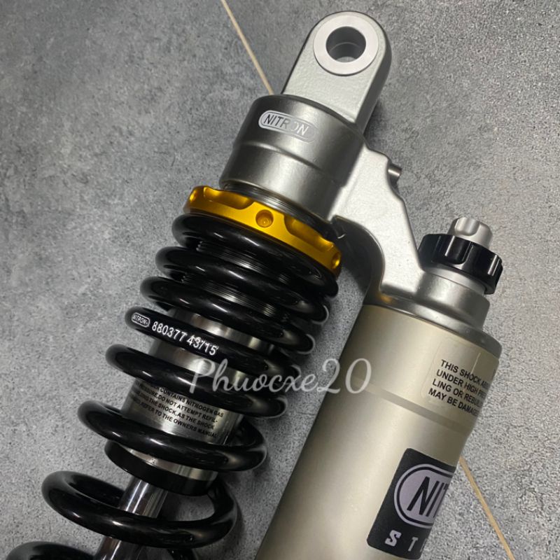 Phuộc Bình Dầu NITRON cho Vario Click Vision Liberty  Sh mode....