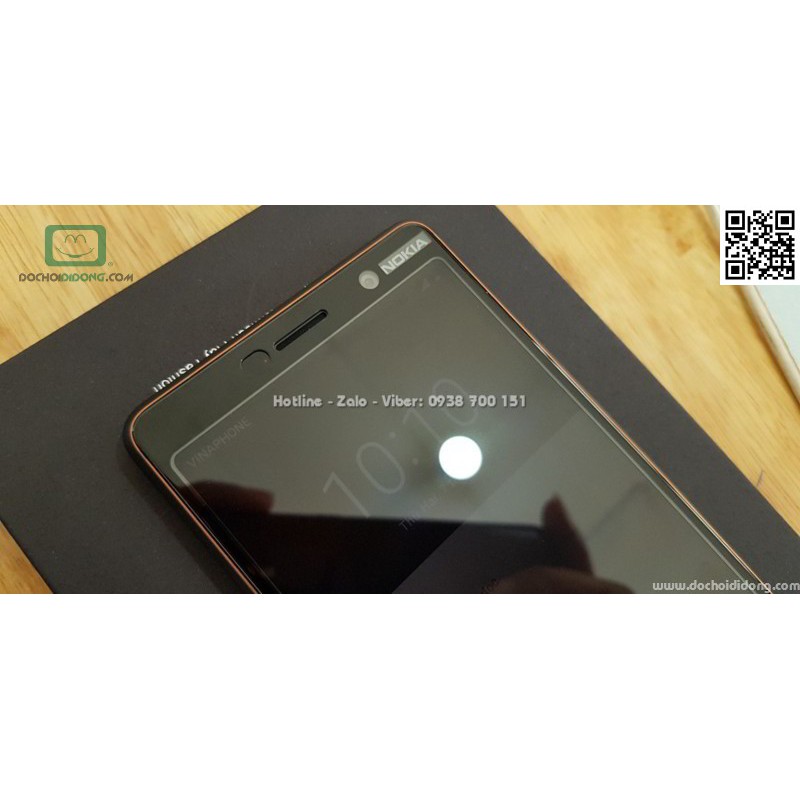 Miếng dán cường lực full màn hình Nokia 7 Plus Zacase full keo
