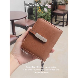 Ví Nữ Ngắn Mini - Ví Da Cầm Tay [ DA THẬT ]