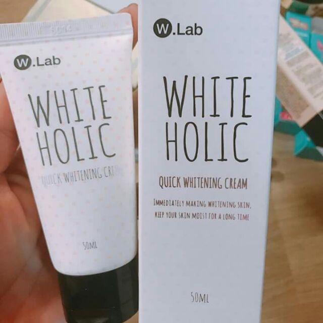 KEM DƯỠNG TRẮNG DA WHITE HOLIC HẮN KHÔNG QUỐC(kèm quà tặng ưu đãi)