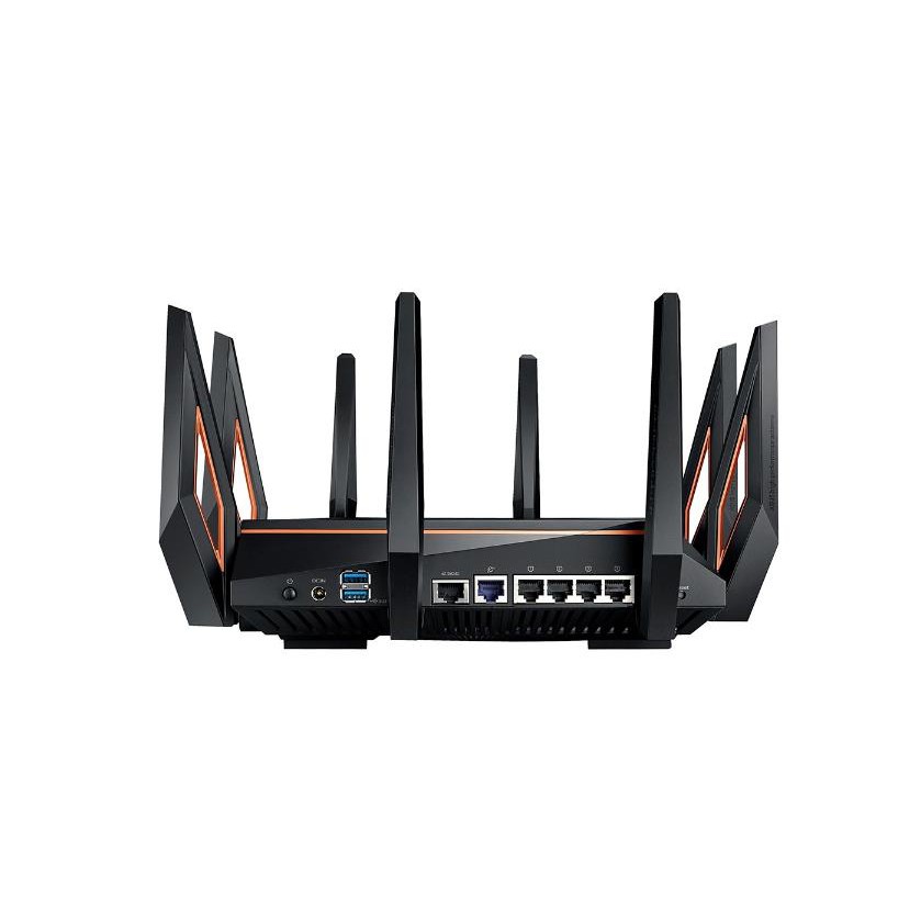 [ELGAME8 - giảm 8%]ASUS ROG Rapture GT-AX11000 (Gaming Router) Wifi AX11000 3, Wifi 6 (802.11ax), AiMesh 360 WIFI Mesh