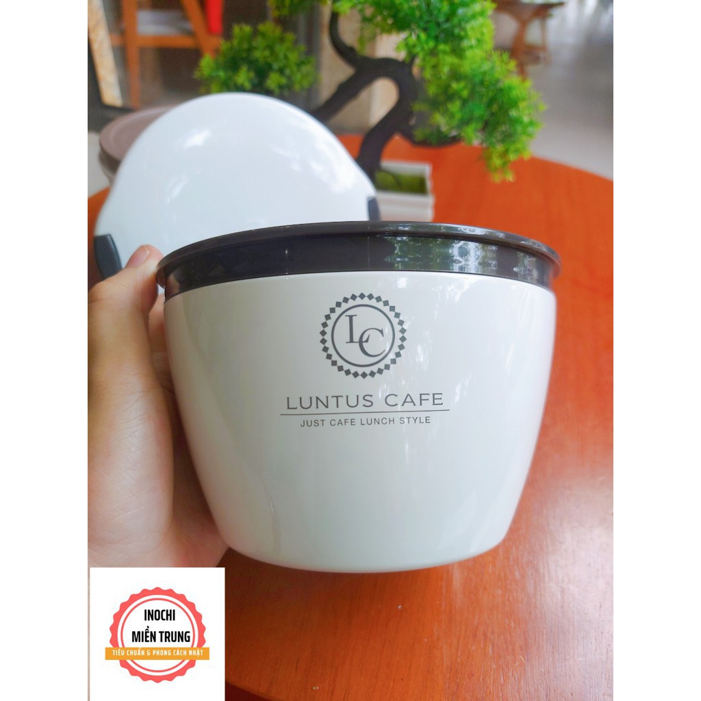 Hộp cơm giữ nhiệt 2 tầng Luntus Asvel Nhật Bản  Inochi 800ml