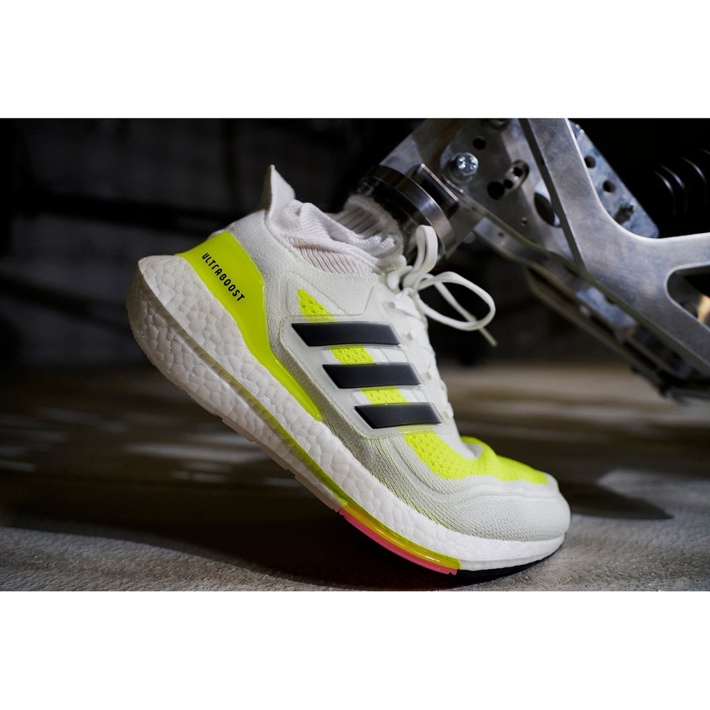 Giày Sneaker Thể Thao Ultraboost 21 🔥FREESHIP🔥 Giày Adidas Chính Hãng - Adidas Ultraboost 21 Trắng Chuẩn Auth FY0377