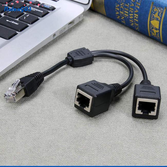Dây Cáp Chia Cổng Mạng NA RJ45 LAN Ethernet
